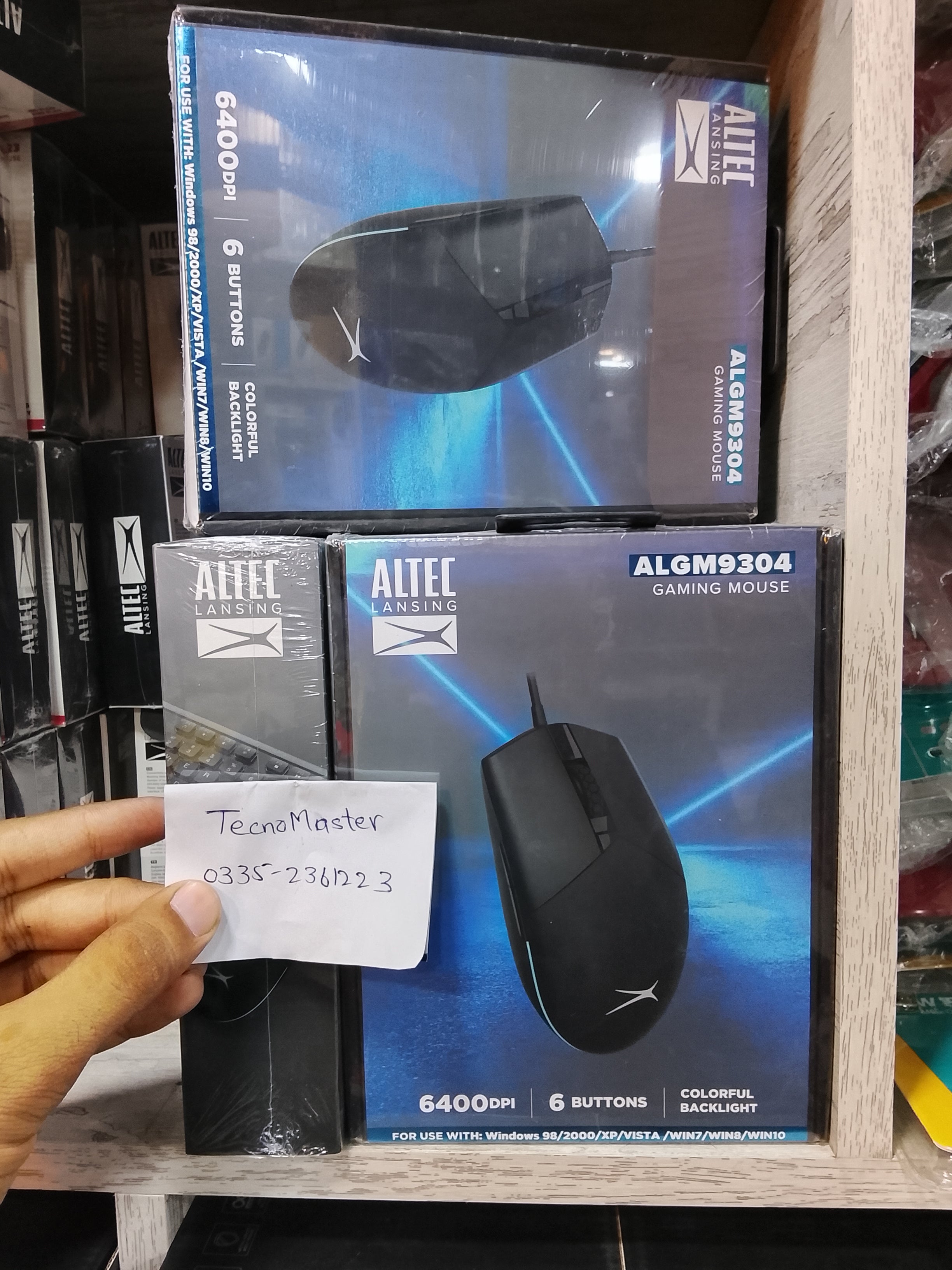 ALTEC LANSING Gaming mouse ALGM-9304