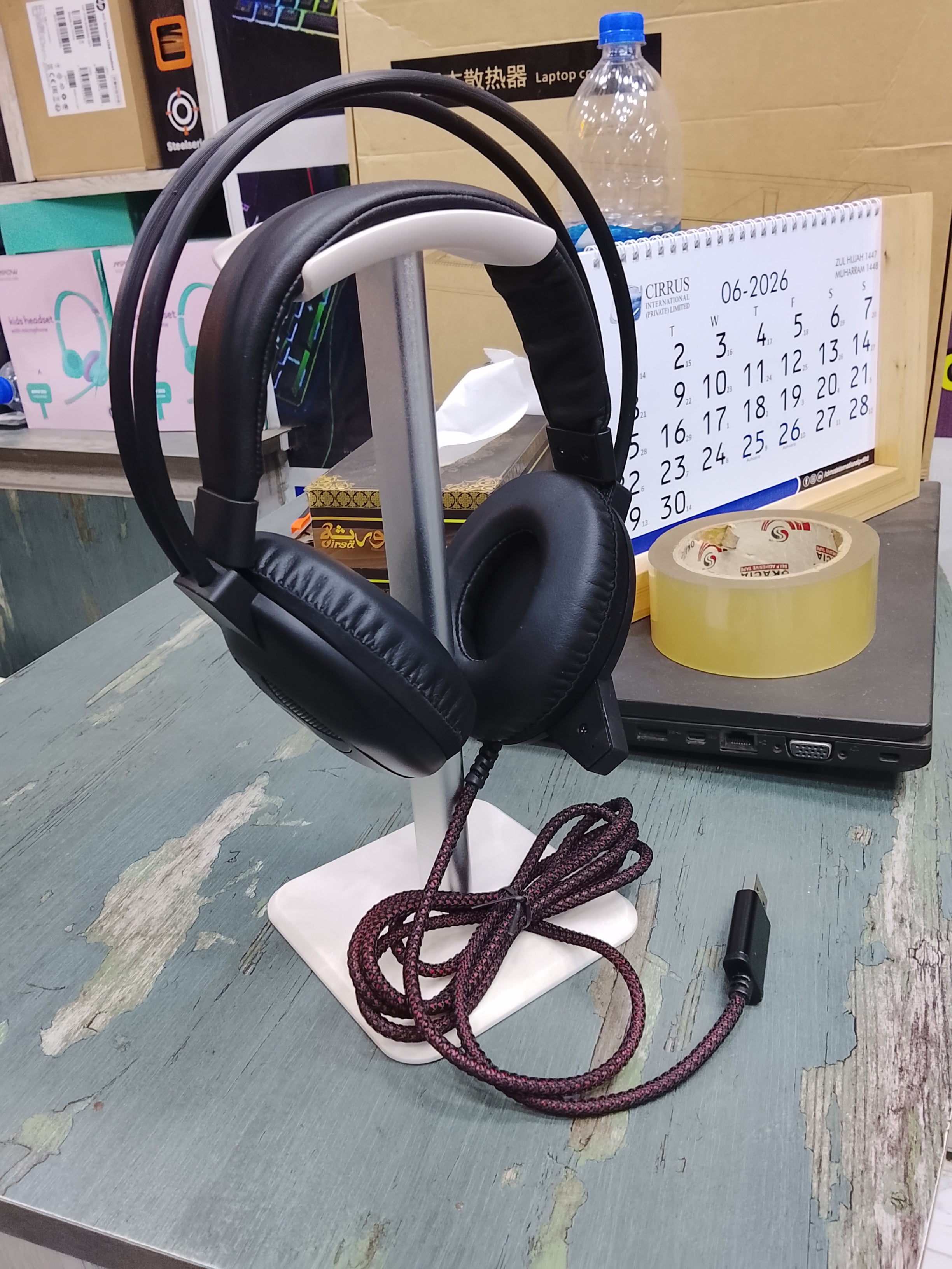 Power tech USB headset