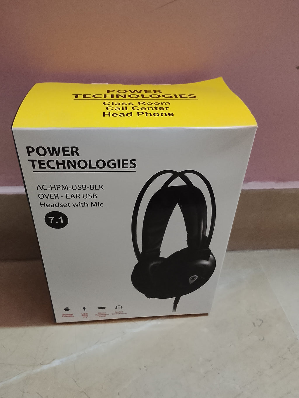 Power tech USB headset