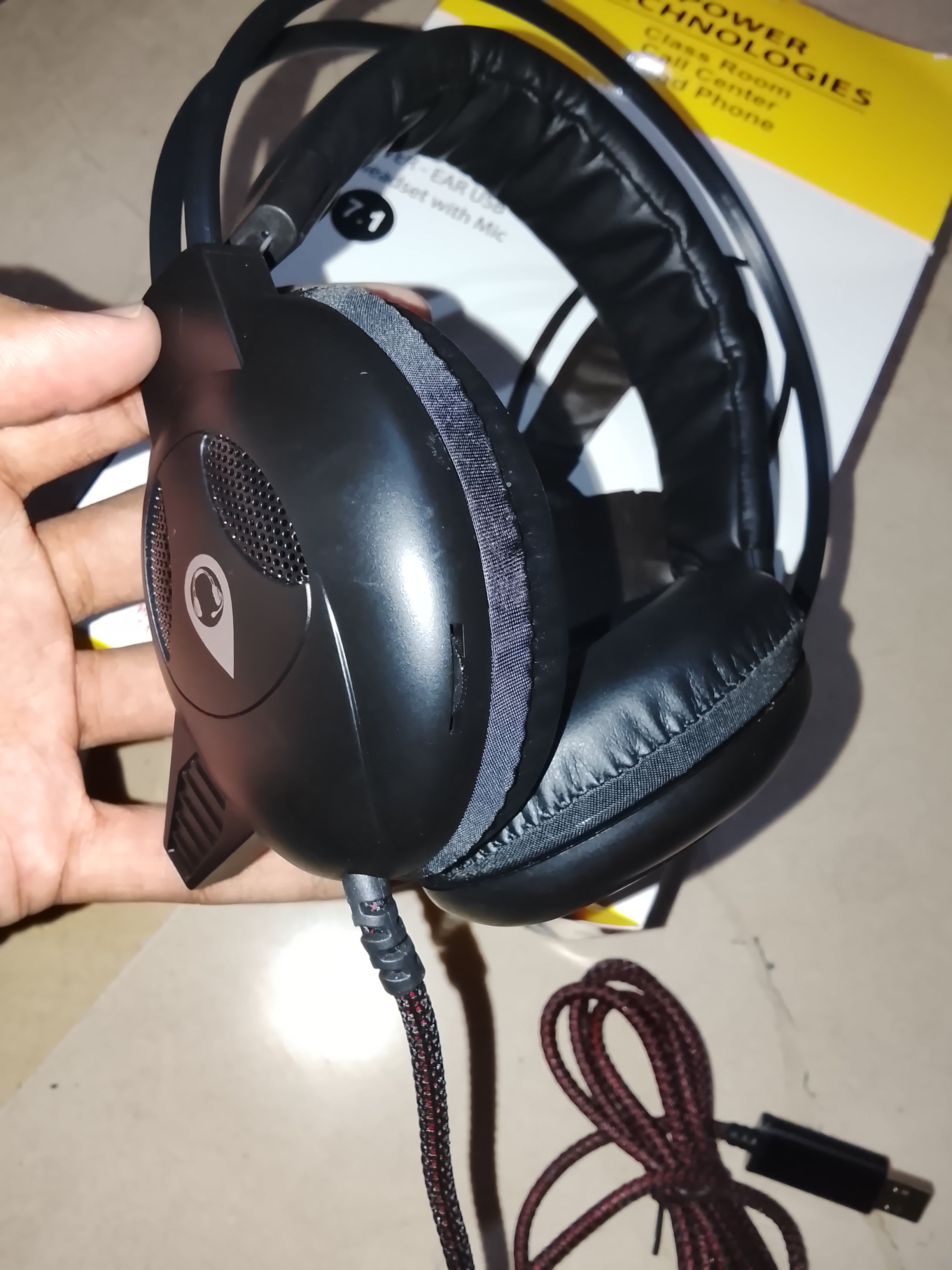 Power tech USB headset