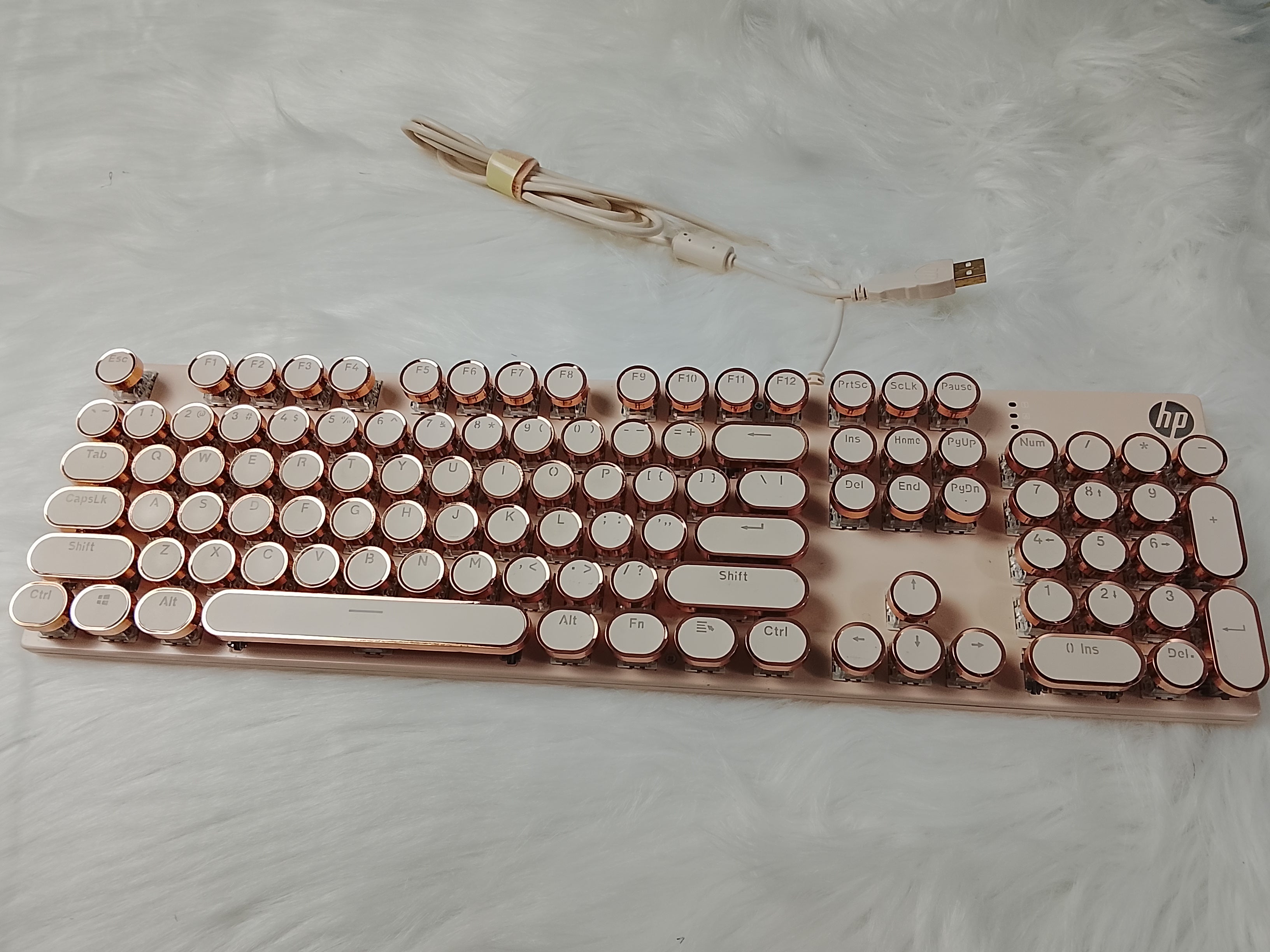 HP GK400Y Retro Mechanical Keyboard