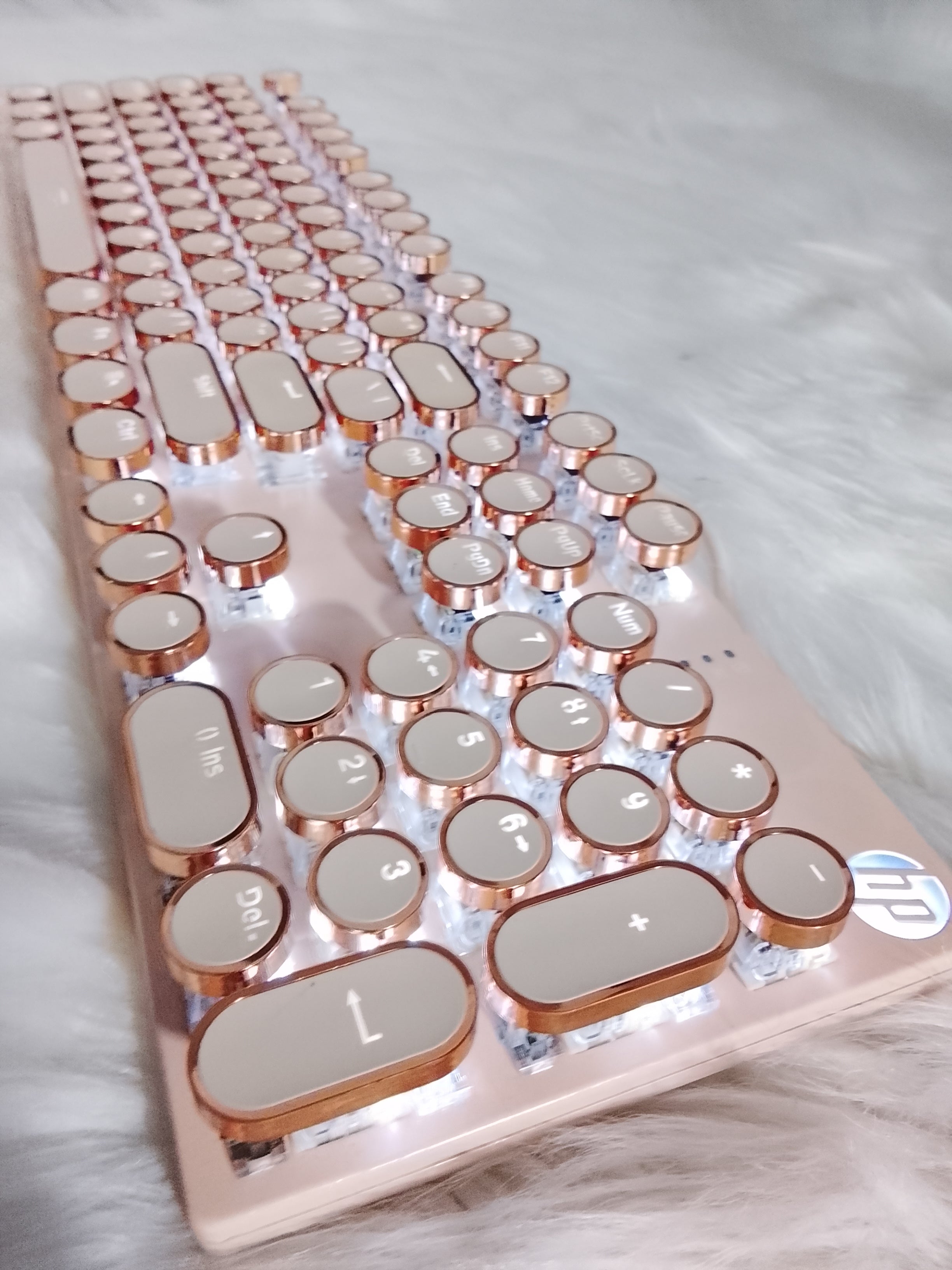 HP GK400Y Retro Mechanical Keyboard