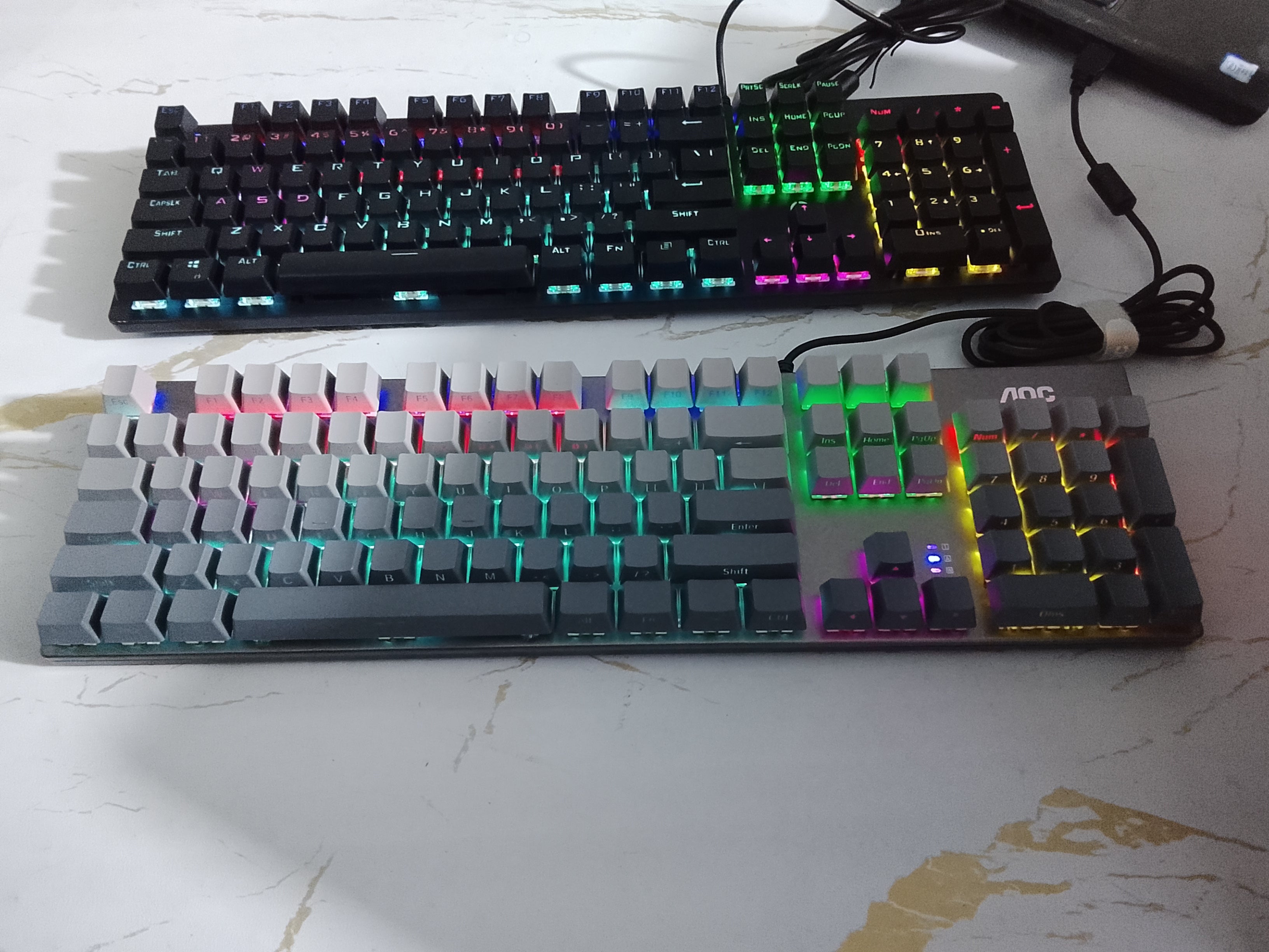 HP GK400 Mechanical Gaming Keyboard with RGB backlight