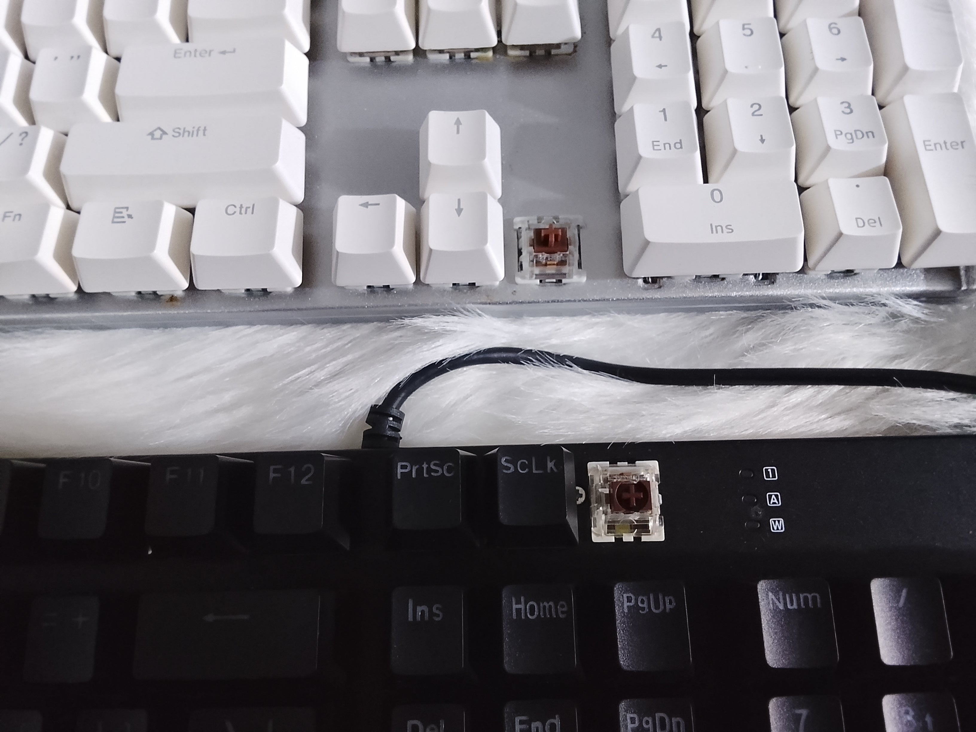 Hp GK400F machanical keyboard. With Unicolor Backlight.