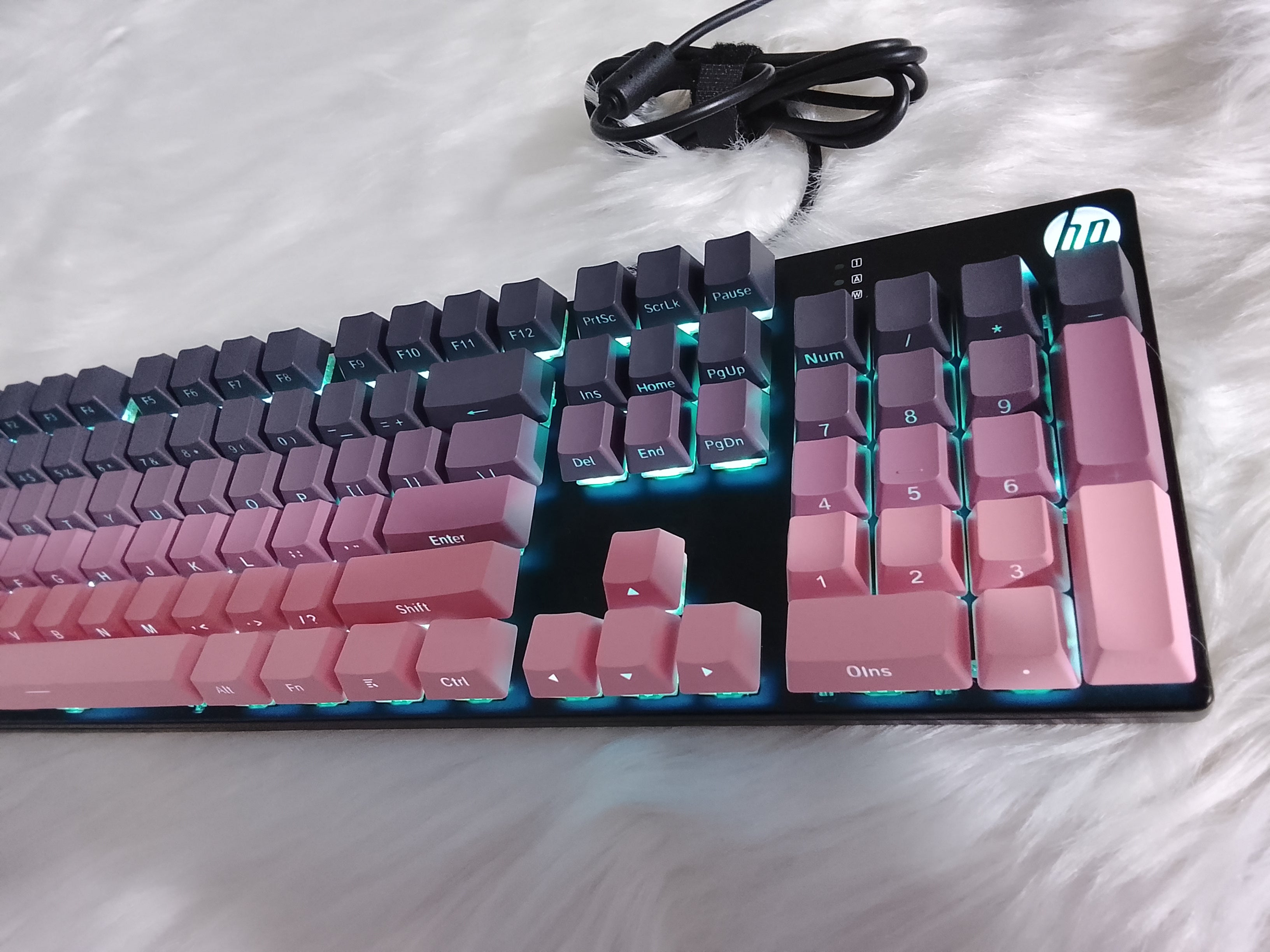 HP Fancy Mechanical Gaming Keyboard Unicolor Light