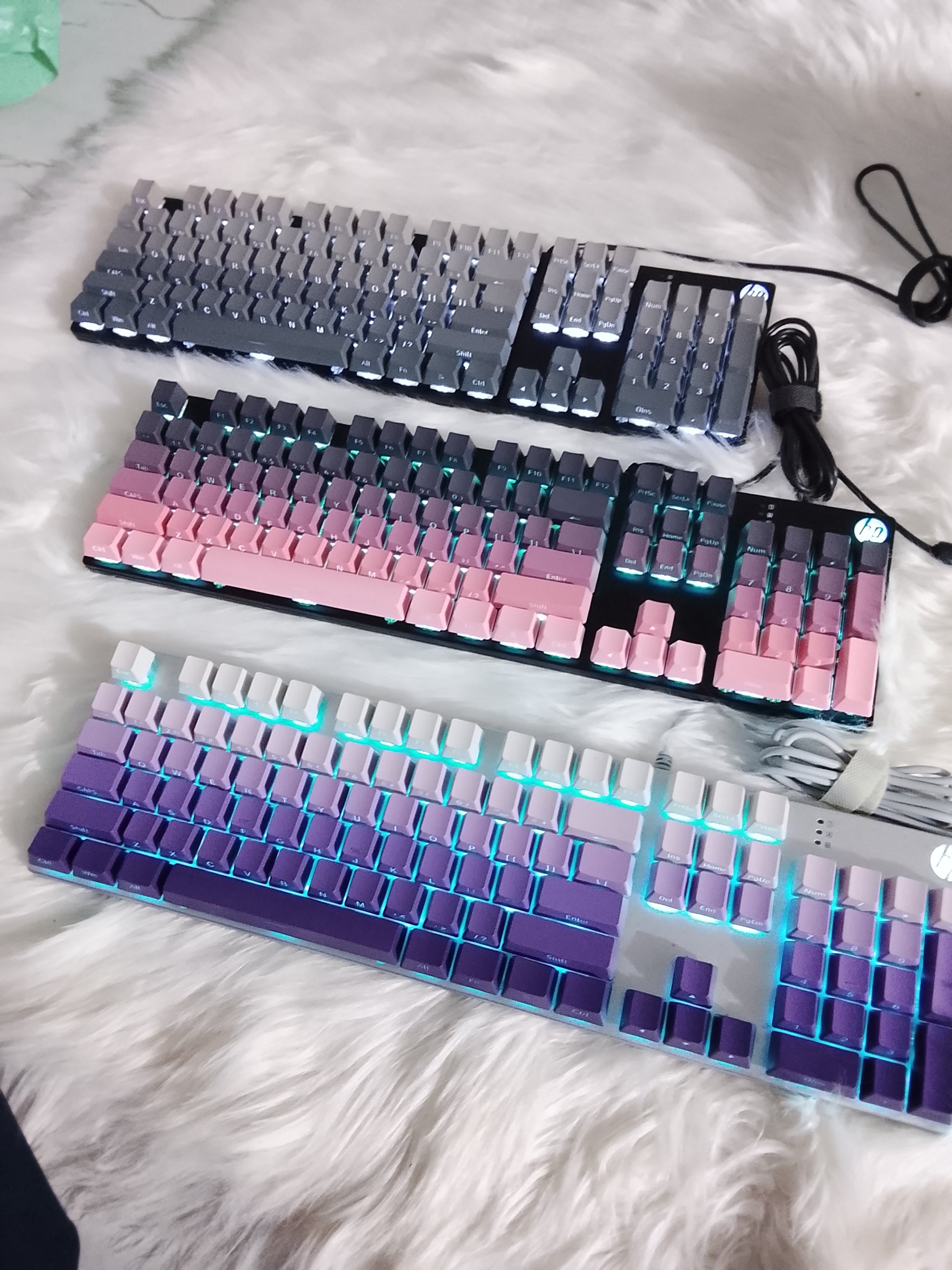 HP Fancy Mechanical Gaming Keyboard Unicolor Light