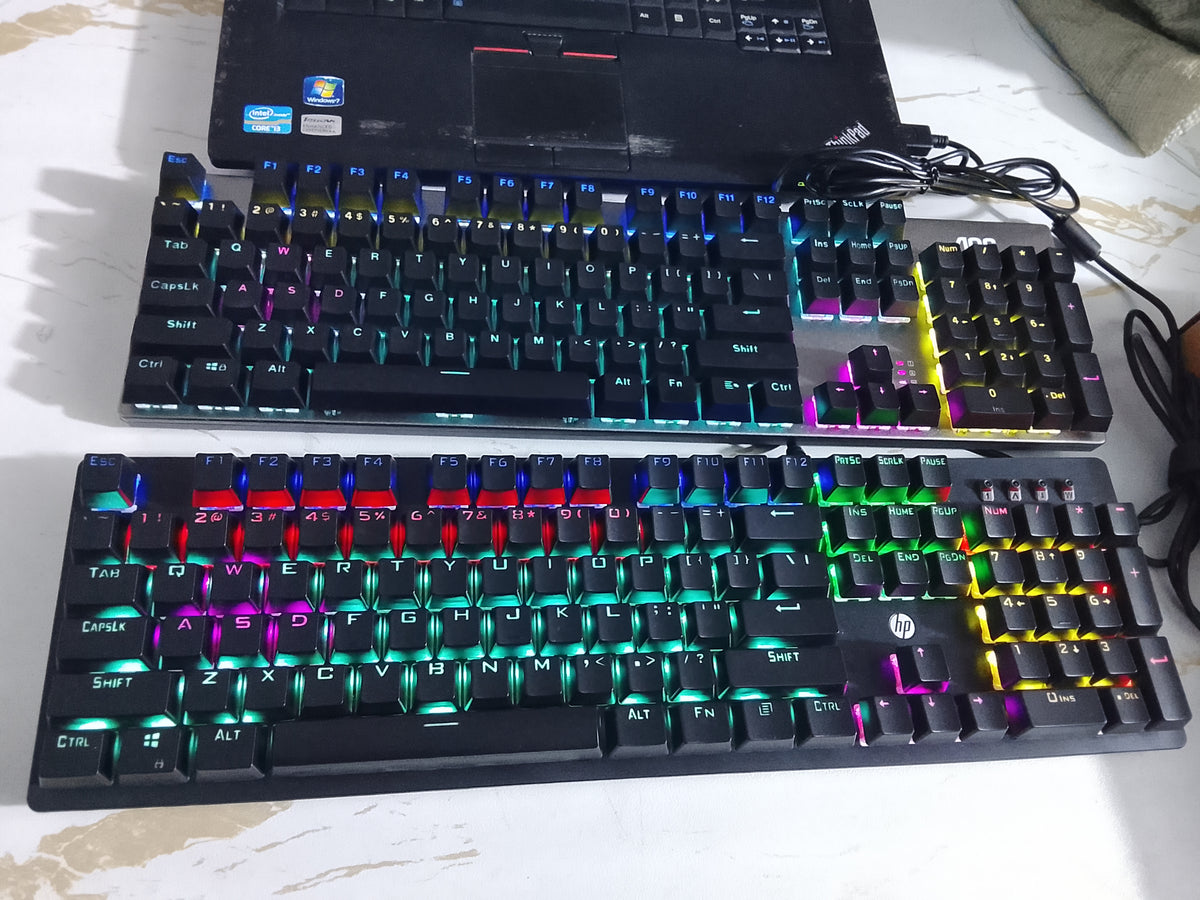 HP and AOC RGB Mechanical Gaming Keyboard