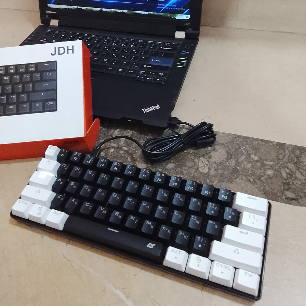 JDH Mechanical 60% wired RGB Keyboard