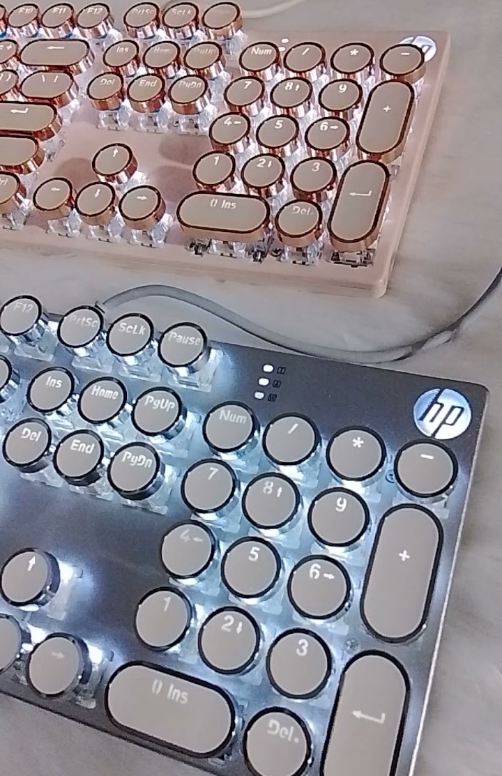 HP GK400Y Retro Mechanical Keyboard