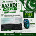 Hp GK400F machanical keyboard. Free Mouse Deal