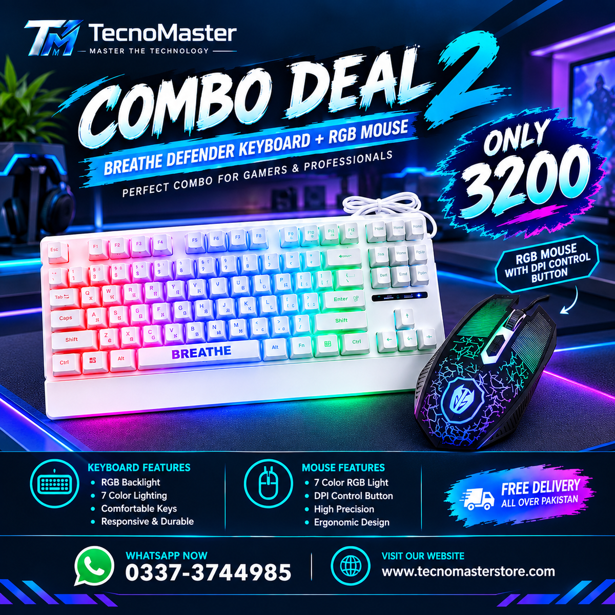 KEYBOARD MOUSE COMO DEAL 2