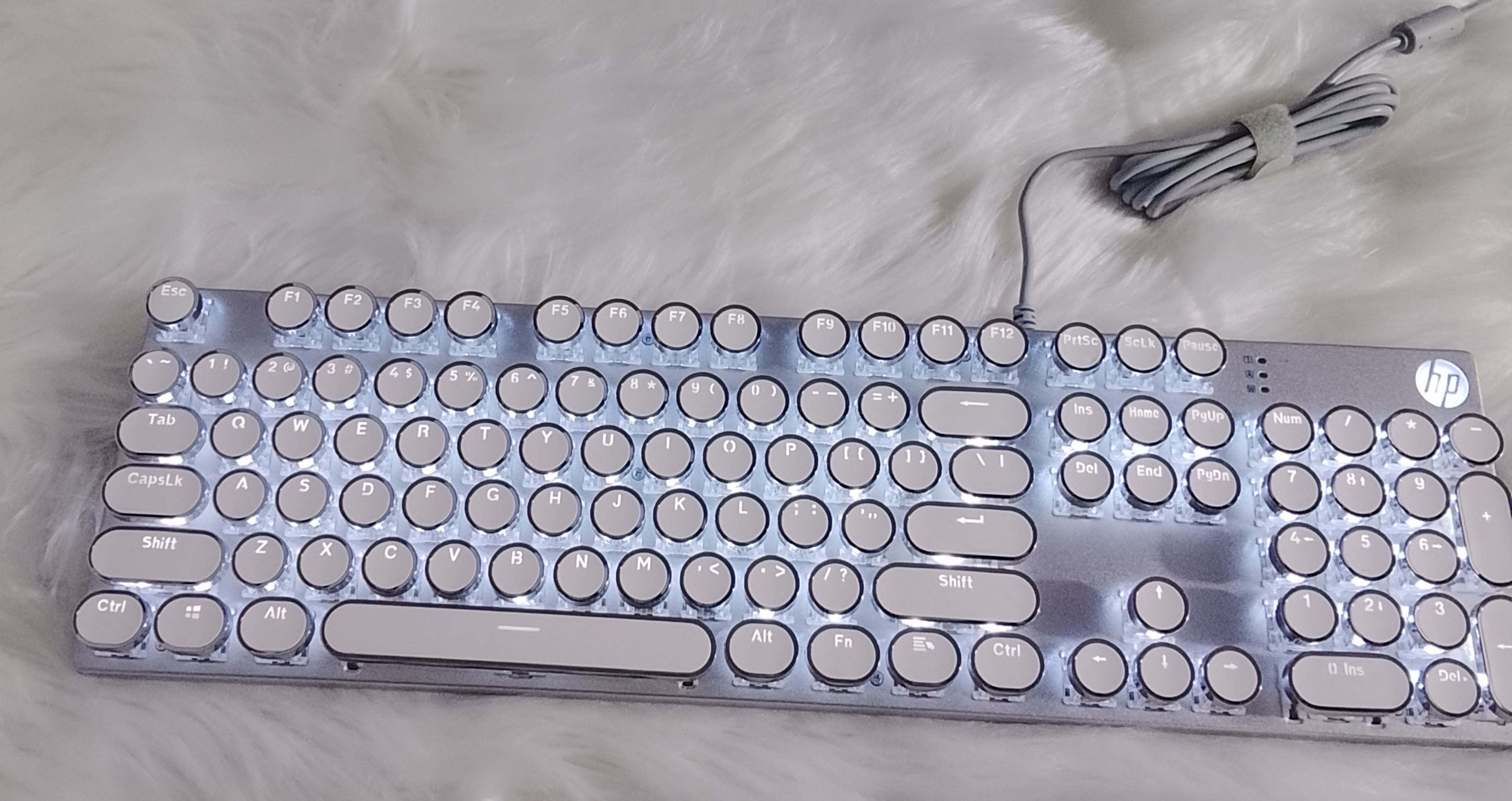 HP GK400Y Retro Mechanical Keyboard