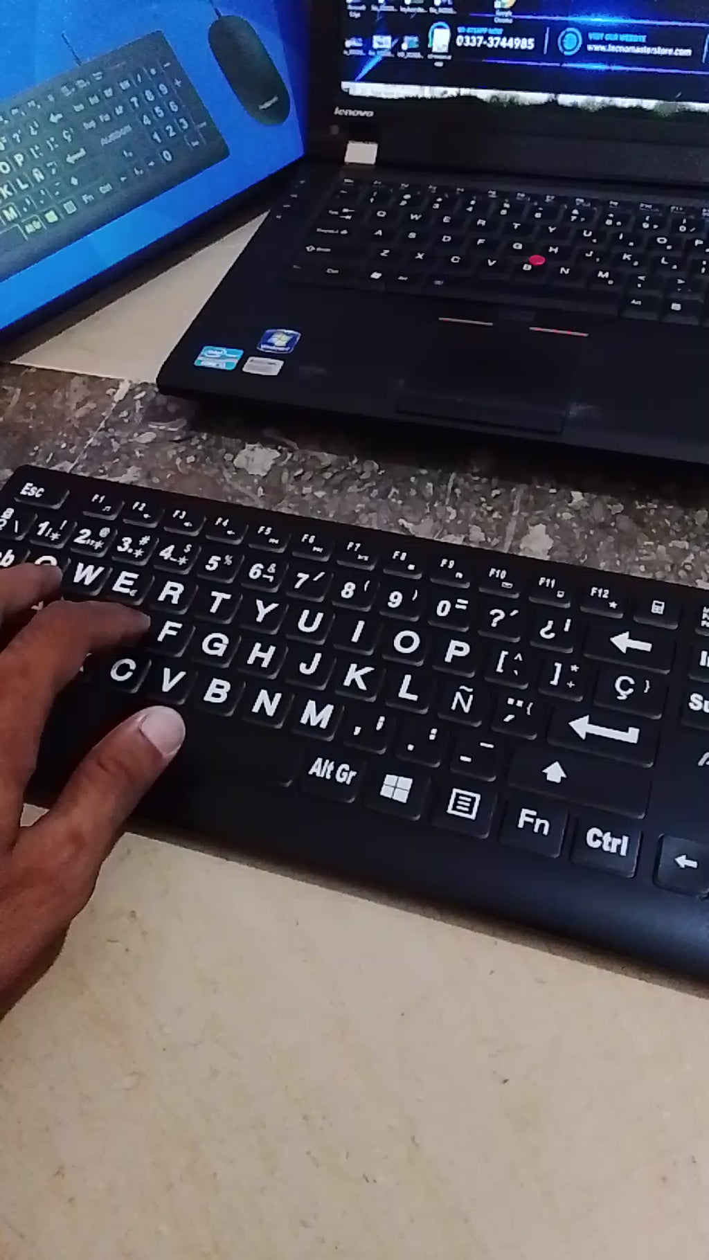 AUSDOM KAM100 wired Keyboard Mouse Combo