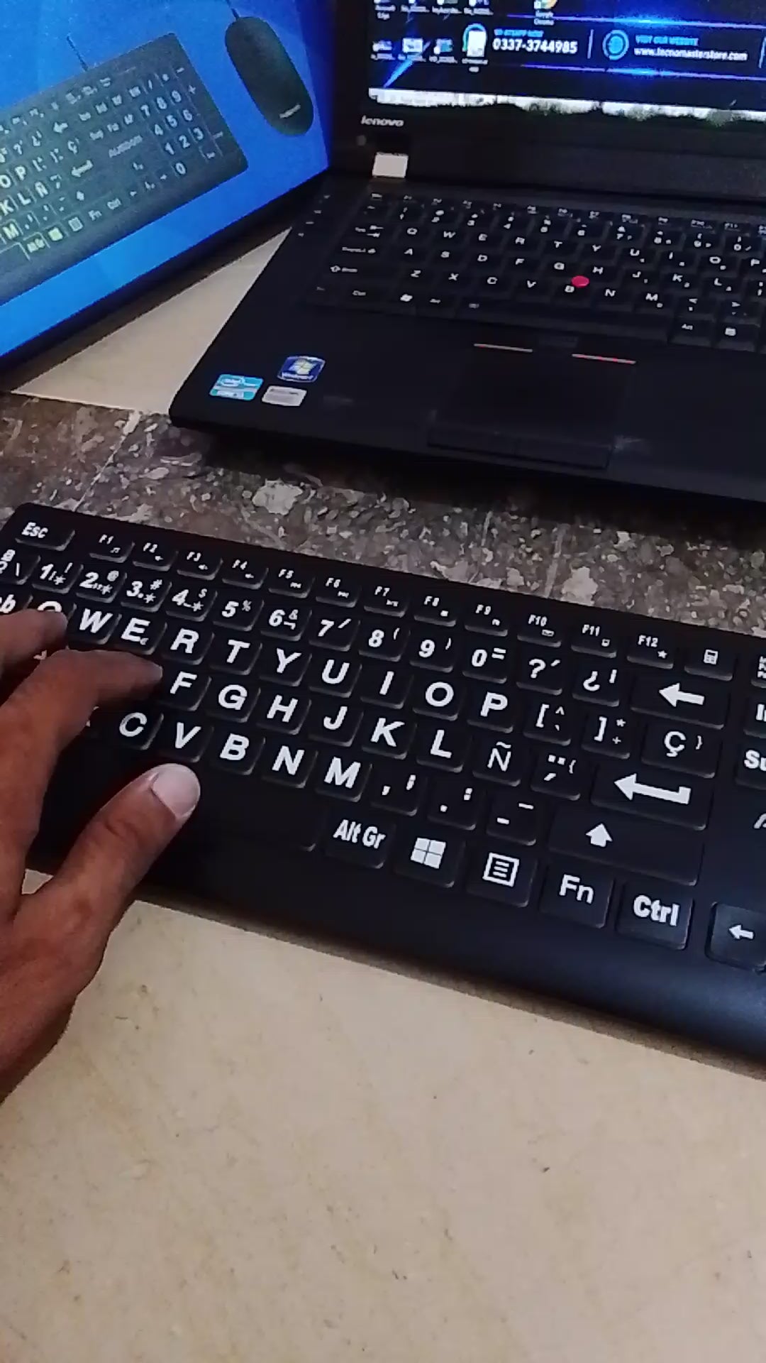 AUSDOM KAM100 wired Keyboard Mouse Combo