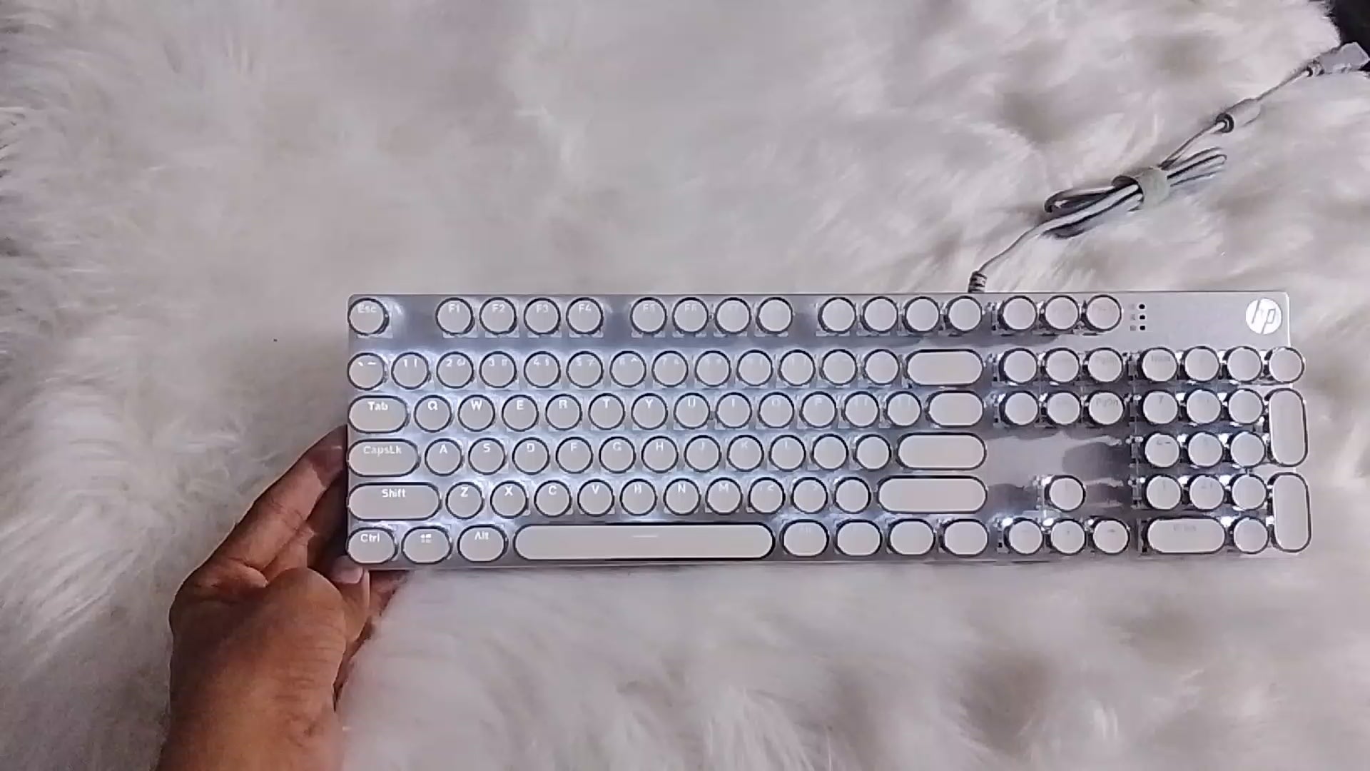 HP GK400Y Retro Mechanical Keyboard