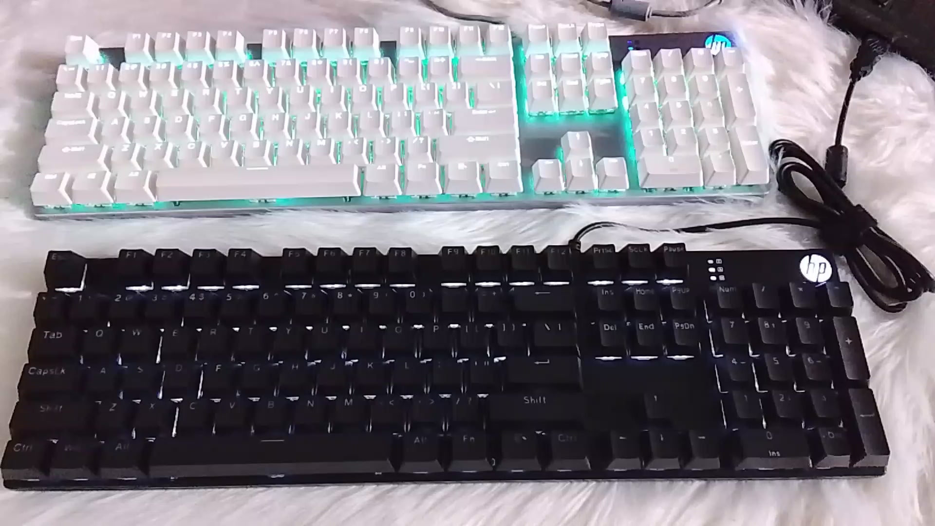 Hp GK400F machanical keyboard. With Unicolor Backlight.