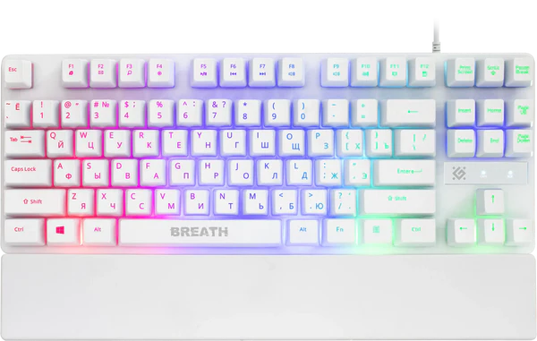 DEFENDER BREATH Gaming Keyboard with RGB Backlight
